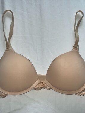 Pepper Smooth Lace Lift Up Bra (Buff Two-Tone)